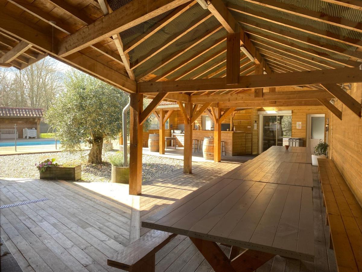 Ensemble De 3 Villas Avec Piscine Chauffee, Esprit Detente Sanguinet Exterior photo