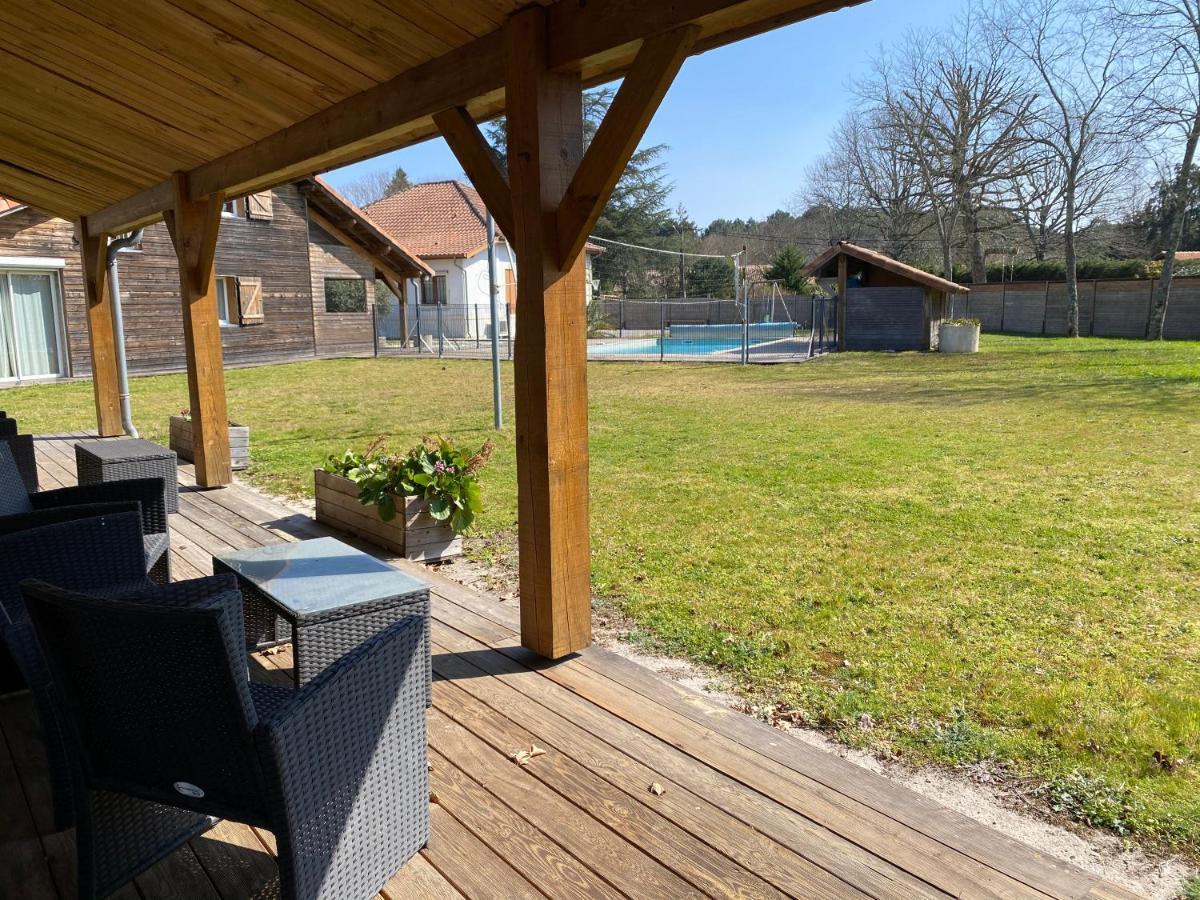 Ensemble De 3 Villas Avec Piscine Chauffee, Esprit Detente Sanguinet Exterior photo