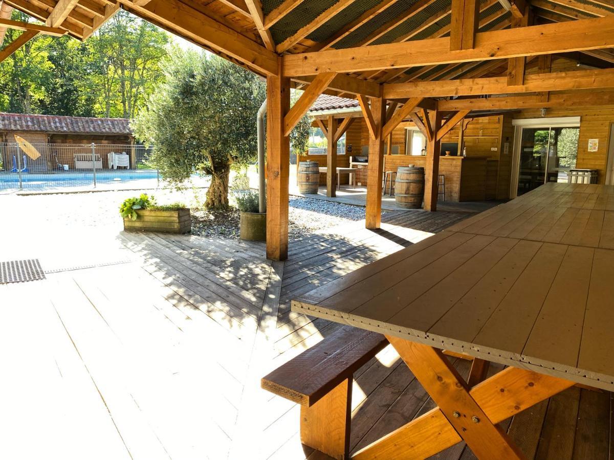 Ensemble De 3 Villas Avec Piscine Chauffee, Esprit Detente Sanguinet Exterior photo